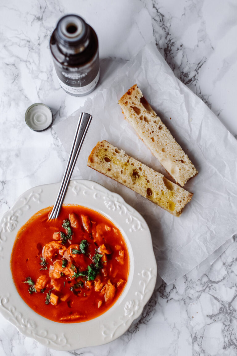 Tomatensuppe mit Chorizo