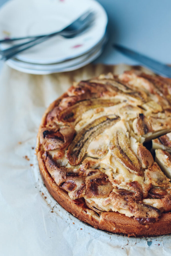 Vietnamesischer Bananenkuchen