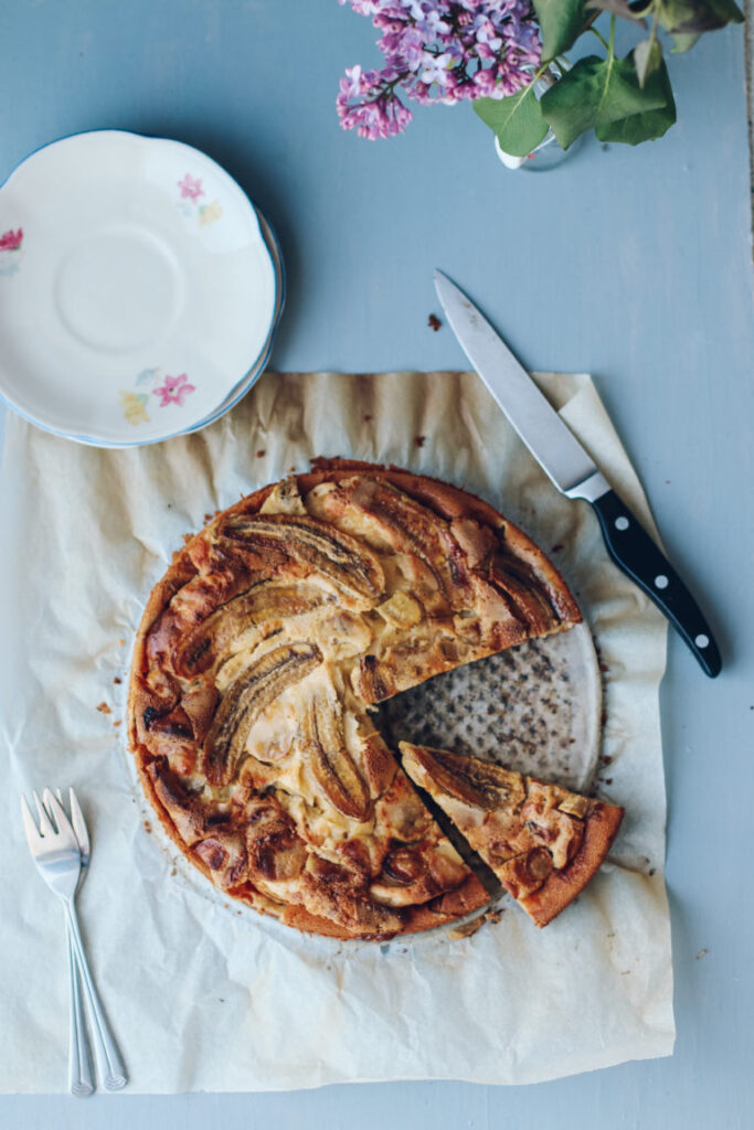 Vietnamesischer Bananenkuchen